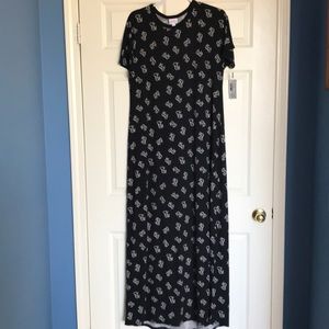NEW Black & White LuLaRoe Tiger Maria Large
